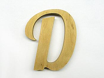 Заготовка Буква "D", 1398d