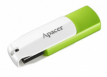 Флеш-драйв Apacer 16GB USB 2.0 Green/White, AH335