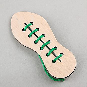 Дерев`яна розфарбовка "Слідочок", ИШ14