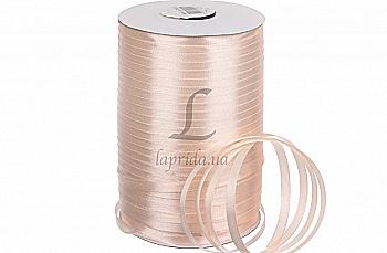 Лента атлас 7 мм-23 м, 06, кремовая