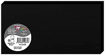 Заготівка для листівок складена Pollen 106*213 мм/210 г, Black/Чорний, 12575C