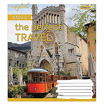 Тетрадь 36 кл. 1В Perfect travel, 764926 Тетрадь 36 кл. 1В Perfect travel, 764926