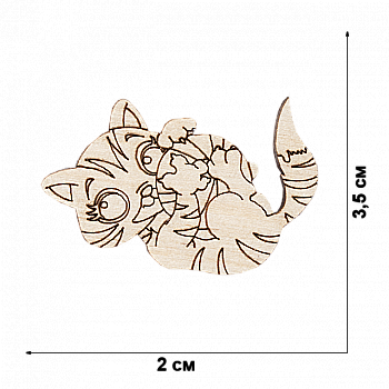 Заготовка дерев`яна для декорування, FLC-135