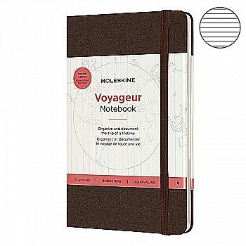 Записник Кавовий коричневий медіум, Moleskine Вояжер, VN002P2 Записник Кавовий коричневий медіум, Moleskine Вояжер, VN002P2