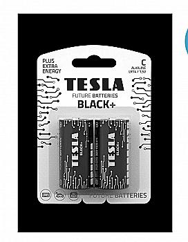 Батарейка TESLA LR14 С BLACK+ лужна (2 шт/бл.) ціна вказ. за бл.