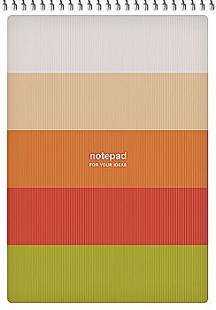 Блокнот А5 80 арк. "Student" кл. УФ лак, на спіралі (1194)