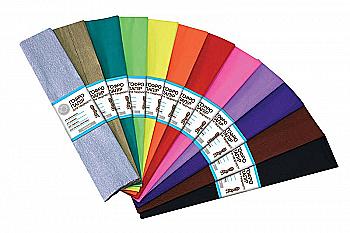 Бумага гофр. металл. серебр. 20% 50г/м2 50*200 см 703014