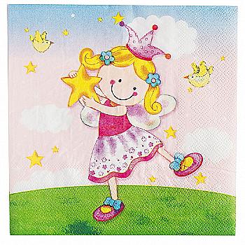 Салфетка Звездная фея, 33 см 12 од., 1502-1283