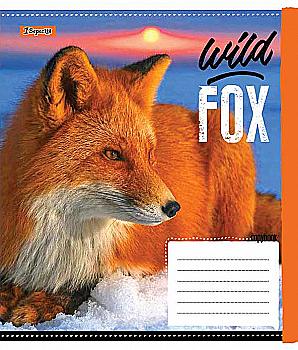 Зошит 12 лін. 1В Wild fox -18, 761773 (4644) Зошит 12 лін. 1В Wild fox -18, 761773 (4644)