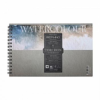 Альбом для акварелі А4 Watercolor Studio на спіралі 12 арк., 300 г/м2, торшон, 19100280 Fabriano Альбом для акварелі А4 Watercolor Studio на спіралі 12 арк., 300 г/м2, торшон, 19100280 Fabriano