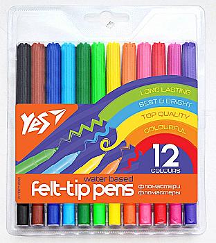 Фломастеры 12 цв. "Erudite", 650459 Фломастеры 12 цв. "Erudite", 650459