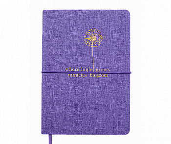 Блокнот деловой Nice А5 96 л. крап. обл. искусственная кожа, фиолетовый, BM.295315-07 Блокнот деловой Nice А5 96 л. крап. обл. искусственная кожа, фиолетовый, BM.295315-07