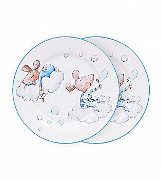 Набір з 2-х тарілок "Хлопчик-мишеня" 19 см, 924-489 Lefard