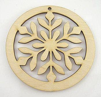 Заготівка дерев`яна Куля Сніжинка, 702358 Заготівка дерев`яна Куля Сніжинка, 702358