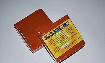 Пластика "Пластишка", охра 0,075 кг, 0121 Пластика "Пластишка", охра 0,075 кг, 0121