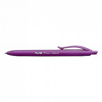 Ручка кулькова P1 touch, фіолетова, 14,1*1,7 см. Milan, 176550212 Ручка кулькова P1 touch, фіолетова, 14,1*1,7 см. Milan, 176550212