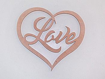 Заготівка Напис "Love", 1951 Заготівка Напис "Love", 1951