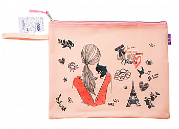 Папка А4 "Романтік" 33*26*1 см, рожевий, ZB.705515 Папка А4 "Романтік" 33*26*1 см, рожевий, ZB.705515