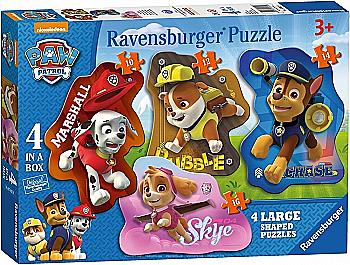 Ravensburger Картонні пазли 4в1 "Щенячий патруль",07032 Ravensburger Картонні пазли 4в1 "Щенячий патруль",07032