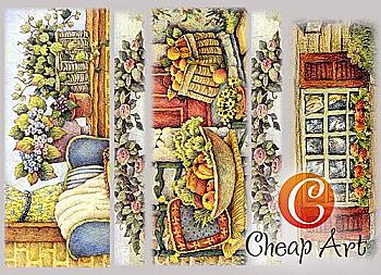 Карта декупажна А4 У вікна, 45 г/м², 00788