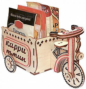 Набор-Конструктор "Велосипед" (22*13*12,5см) фанера, 079-F