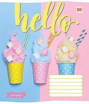 Тетрадь 96 лин. YES Hello ice-creame-18 762255 (3370)