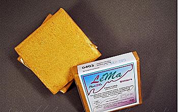 Пластика "Lema Glitters", золото 0,064 кг, 0403 Пластика "Lema Glitters", золото 0,064 кг, 0403