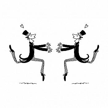 Штамп Брак Женихи, ARTHG794 ТМ "Artemio"