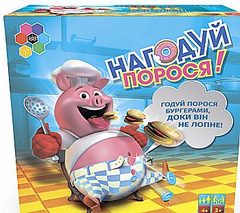 Игра настольная "Накорми поросенка", 30706.006