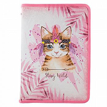 Папка об`ємна на блискавці, А4+, Cuties-03, 1804-93-A Папка об`ємна на блискавці, А4+, Cuties-03, 1804-93-A