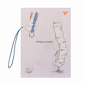 Папка-куток A4 "Гусь", на резинці, 491944 Yes