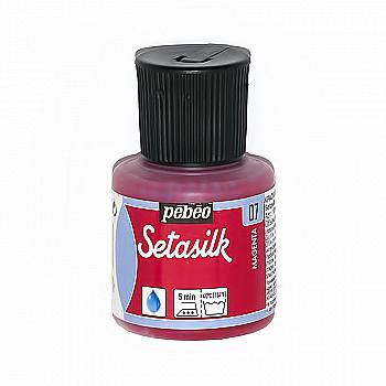 Фарба по шовку Setasilk 45 мл, пурпурний, 181-007 Pebeo Фарба по шовку Setasilk 45 мл, пурпурний, 181-007 Pebeo