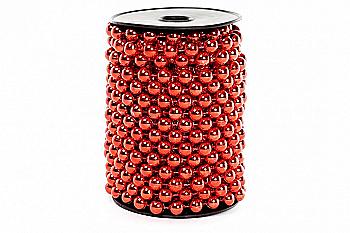 Намисто пластикове 10 мм*10 м, червоне, 147-713 Намисто пластикове 10 мм*10 м, червоне, 147-713