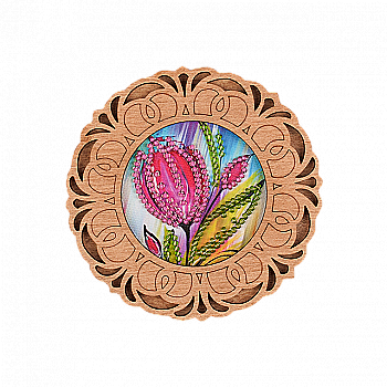 Набір для вишивки з фігурною рамкою, FLG-039