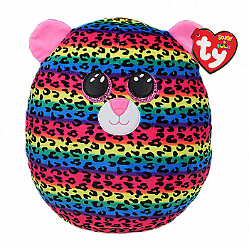 Іграшка м`яка TY Squish-a-Boos Леопард "Dotty", 39186 Іграшка м`яка TY Squish-a-Boos Леопард "Dotty", 39186
