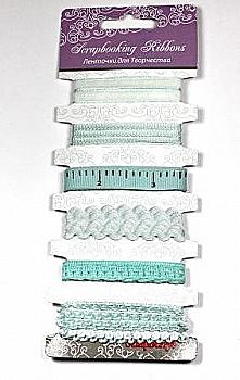 Набір стрічок 6 шт різної ширини 0,3-1см, 1 м, SCB11870431