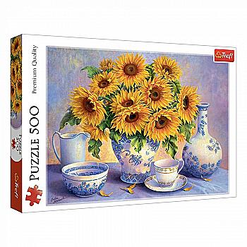Пазл "500" - Соняшники, Trefl, 37293 Пазл "500" - Соняшники, Trefl, 37293