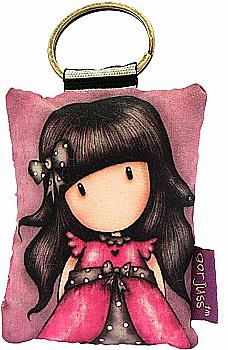 Брелок шкіряний Gorjuss, 333GJ (348GJD02-36) Santoro Брелок шкіряний Gorjuss, 333GJ (348GJD02-36) Santoro