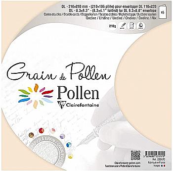 Заготовка д/открыток сложенная зернистая Pollen 105*210 мм/210 г, Undine/Русалка, 23517C Заготовка д/открыток сложенная зернистая Pollen 105*210 мм/210 г, Undine/Русалка, 23517C