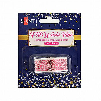 Стрічка паперова "З любов`ю", червоний, 3 м, 742378