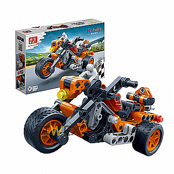 Конструктор "Супер автомобіль" Мотобайк, 118 елм., 6961, Banbao Конструктор "Супер автомобіль" Мотобайк, 118 елм., 6961, Banbao