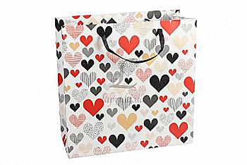 Подарочный пакет 29,8*29,8*12,8 см, 3-181-483