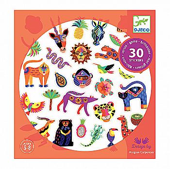 Набір наліпок "Екзотика", DJ09268