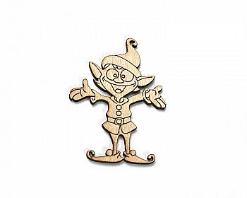 Заготівка лазерна дерев`яна "Єльфик" NY012 Заготівка лазерна дерев`яна "Єльфик" NY012