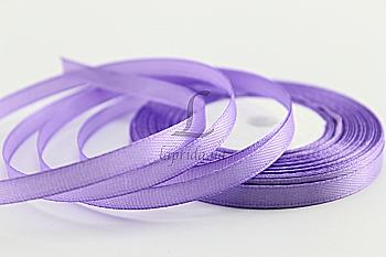 Лента атлас 7 мм-23 м, сиреневая (21)
