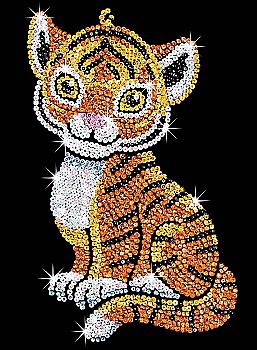 Набір для творчості Sequin Art red Тигр Тіа, SA1413
