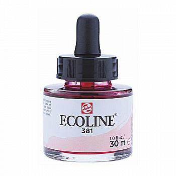 Фарба акварельна рідка Ecoline, (381), Пастельна червона, 30 мл, Royal Talens Фарба акварельна рідка Ecoline, (381), Пастельна червона, 30 мл, Royal Talens