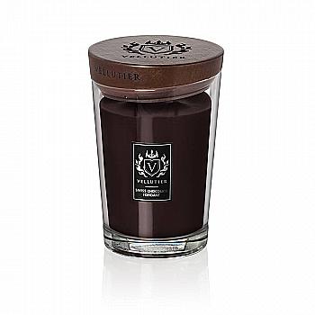 Свічка "Швейцарський шоколадний фондан" 515 г (L), V61037, Vellutier