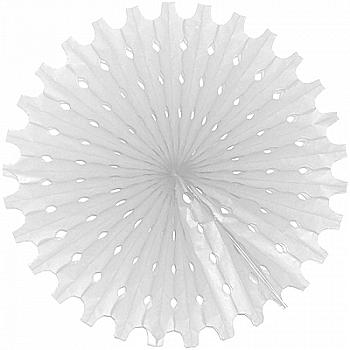 Фант бумажный белый 40 см, 1409-0168