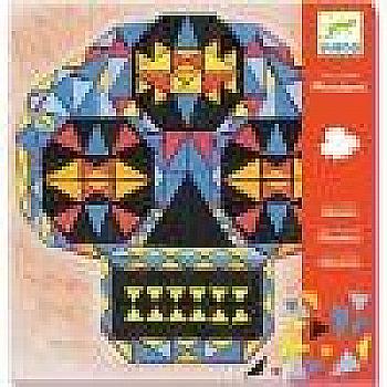 Художественный комплект мозаика "Череп", DJ08889 DJECO